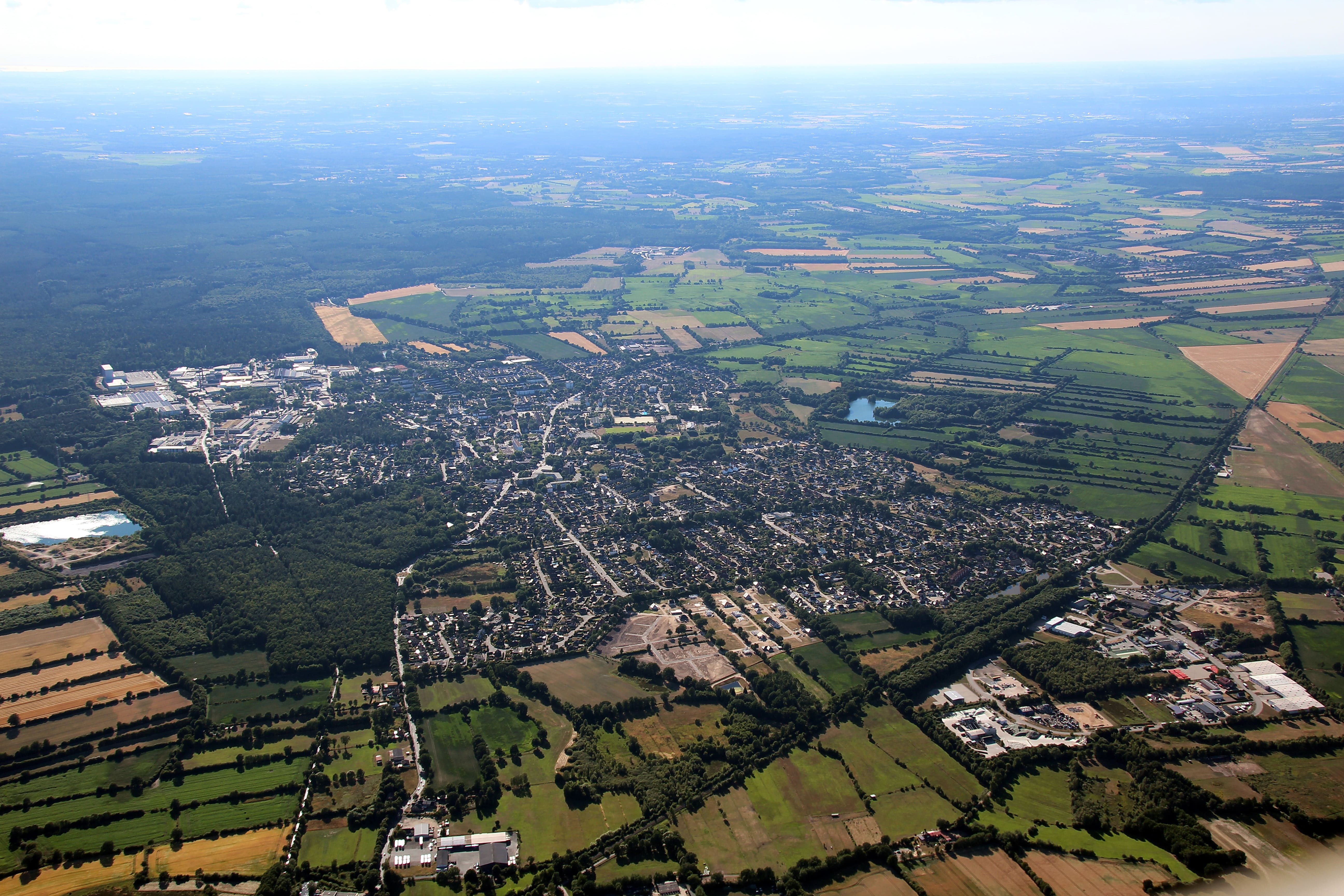 Wahlstedt von oben